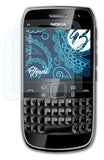 Schutzfolie Bruni kompatibel mit Nokia E6-00, glasklare (2X)