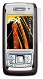 Panzerfolie atFoliX kompatibel mit Nokia E65, entspiegelnde und stoßdämpfende FX (3X)