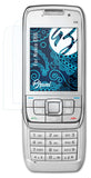 Schutzfolie Bruni kompatibel mit Nokia E66, glasklare (2X)