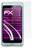 Glasfolie atFoliX kompatibel mit Nokia E7, 9H Hybrid-Glass FX
