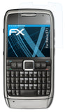 Schutzfolie atFoliX kompatibel mit Nokia E71, ultraklare FX (3X)