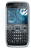 Schutzfolie Bruni kompatibel mit Nokia E72, glasklare (2X)