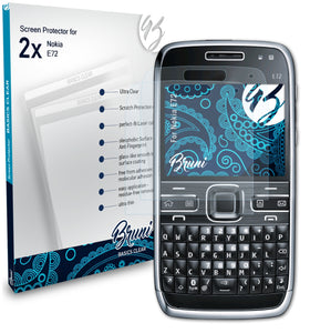 Bruni Basics-Clear Displayschutzfolie für Nokia E72