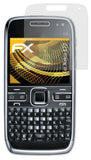 Panzerfolie atFoliX kompatibel mit Nokia E72, entspiegelnde und stoßdämpfende FX (3X)