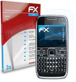 atFoliX FX-Clear Schutzfolie für Nokia E72