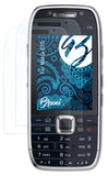 Schutzfolie Bruni kompatibel mit Nokia E75, glasklare (2X)