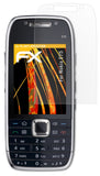 Panzerfolie atFoliX kompatibel mit Nokia E75, entspiegelnde und stoßdämpfende FX (3X)