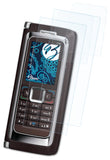 Schutzfolie Bruni kompatibel mit Nokia E90 Communicator, glasklare (2er Set)