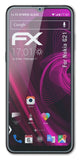 Glasfolie atFoliX kompatibel mit Nokia G21, 9H Hybrid-Glass FX