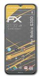Panzerfolie atFoliX kompatibel mit Nokia G300, entspiegelnde und stoßdämpfende FX (3X)