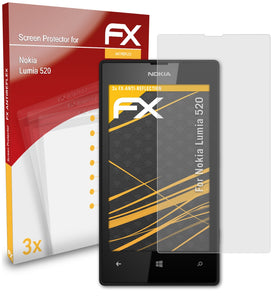 atFoliX FX-Antireflex Displayschutzfolie für Nokia Lumia 520