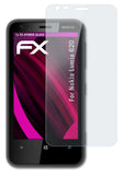 Glasfolie atFoliX kompatibel mit Nokia Lumia 620, 9H Hybrid-Glass FX