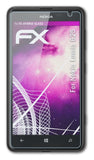 atFoliX Glasfolie kompatibel mit Nokia Lumia 625, 9H Hybrid-Glass FX Panzerfolie