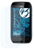 Bruni Schutzfolie kompatibel mit Nokia Lumia 710, glasklare Folie (2X)