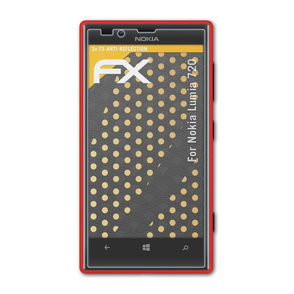 atFoliX FX-Antireflex Displayschutzfolie für Nokia Lumia 720
