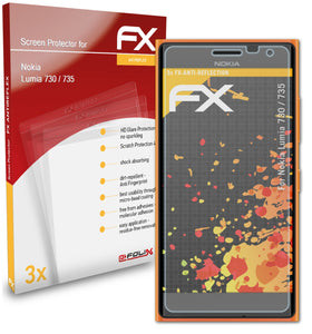 atFoliX FX-Antireflex Displayschutzfolie für Nokia Lumia 730 / 735