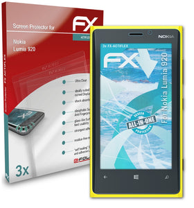 atFoliX FX-ActiFleX Displayschutzfolie für Nokia Lumia 920