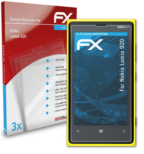 atFoliX FX-Clear Schutzfolie für Nokia Lumia 920