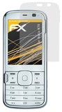 Panzerfolie atFoliX kompatibel mit Nokia N79, entspiegelnde und stoßdämpfende FX (3X)