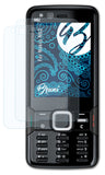 Schutzfolie Bruni kompatibel mit Nokia N82, glasklare (2X)