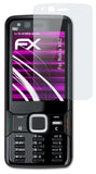 Glasfolie atFoliX kompatibel mit Nokia N82, 9H Hybrid-Glass FX