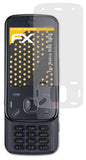 Panzerfolie atFoliX kompatibel mit Nokia N86 8MP, entspiegelnde und stoßdämpfende FX (3X)
