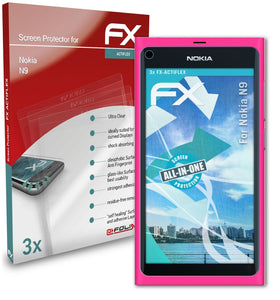 atFoliX FX-ActiFleX Displayschutzfolie für Nokia N9