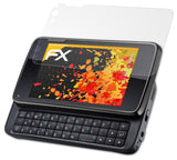 Panzerfolie atFoliX kompatibel mit Nokia N900, entspiegelnde und stoßdämpfende FX (3X)