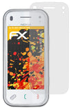 Panzerfolie atFoliX kompatibel mit Nokia N97 Mini, entspiegelnde und stoßdämpfende FX (3X)