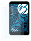 Schutzfolie Bruni kompatibel mit Nokia T10, glasklare (2X)
