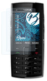 Schutzfolie Bruni kompatibel mit Nokia X2-02, glasklare (2X)