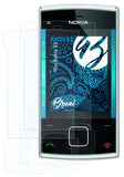 Schutzfolie Bruni kompatibel mit Nokia X3, glasklare (2er Set)