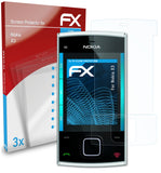 atFoliX FX-Clear Schutzfolie für Nokia X3