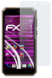 Glasfolie atFoliX kompatibel mit Nomu M6, 9H Hybrid-Glass FX