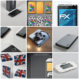 atFoliX Schutzfolie kompatibel mit PocketBook Touch 622, ultraklare FX Folie (2X)