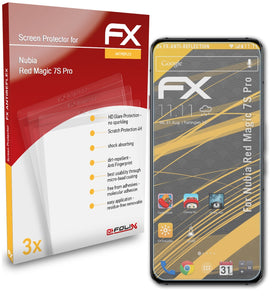 atFoliX FX-Antireflex Displayschutzfolie für Nubia Red Magic 7S Pro