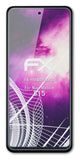 Glasfolie atFoliX kompatibel mit Nuu Mobile B15, 9H Hybrid-Glass FX