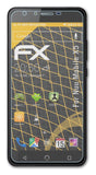 atFoliX Panzerfolie kompatibel mit Nuu Mobile X5, entspiegelnde und stoßdämpfende FX Schutzfolie (3X)