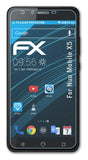 atFoliX Schutzfolie kompatibel mit Nuu Mobile X5, ultraklare FX Folie (3X)