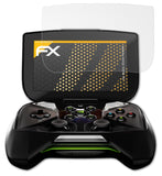 Panzerfolie atFoliX kompatibel mit Nvidia Shield Portable, entspiegelnde und stoßdämpfende FX (3X)