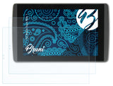 Schutzfolie Bruni kompatibel mit Nvidia Tegra Note 7, glasklare (2X)