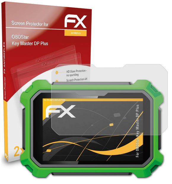 atFoliX FX-Antireflex Displayschutzfolie für OBDStar Key Master DP Plus