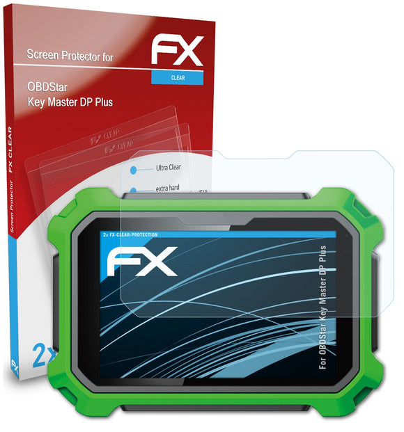 atFoliX FX-Clear Schutzfolie für OBDStar Key Master DP Plus