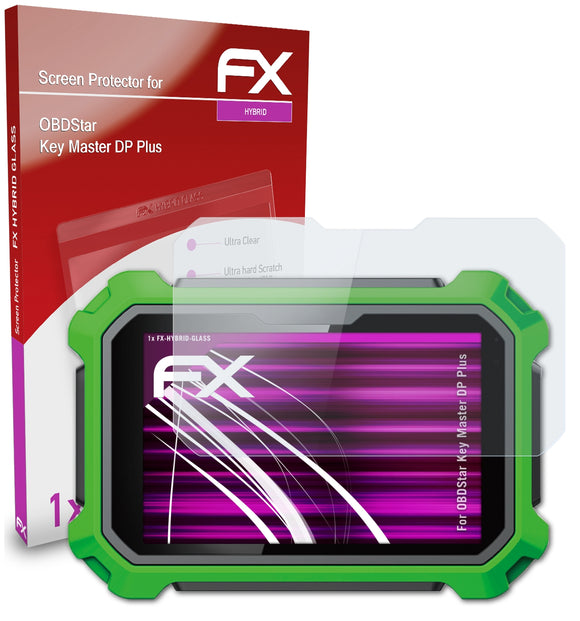 atFoliX FX-Hybrid-Glass Panzerglasfolie für OBDStar Key Master DP Plus
