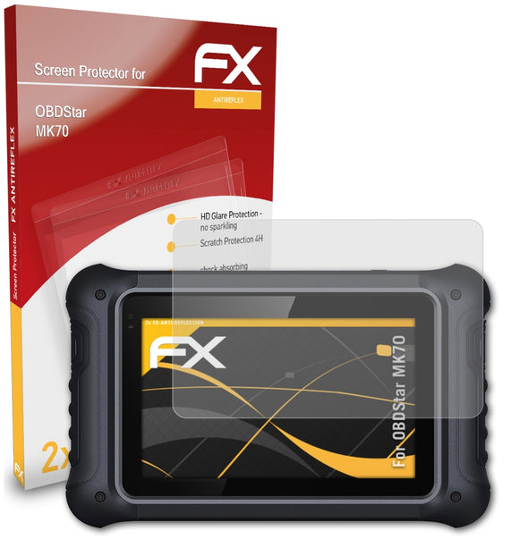 atFoliX FX-Antireflex Displayschutzfolie für OBDStar MK70