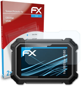 atFoliX FX-Clear Schutzfolie für OBDStar MS80