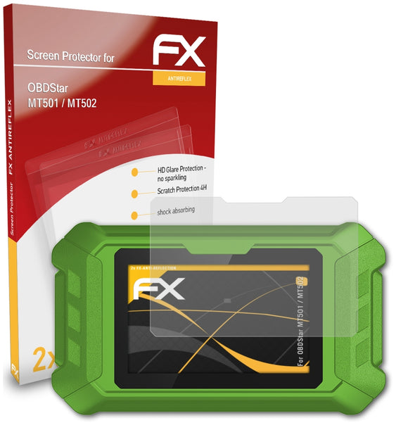 atFoliX FX-Antireflex Displayschutzfolie für OBDStar MT501 / MT502