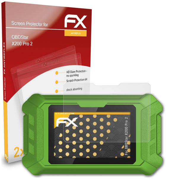 atFoliX FX-Antireflex Displayschutzfolie für OBDStar X200 Pro 2