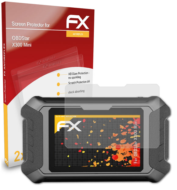 atFoliX FX-Antireflex Displayschutzfolie für OBDStar X300 Mini