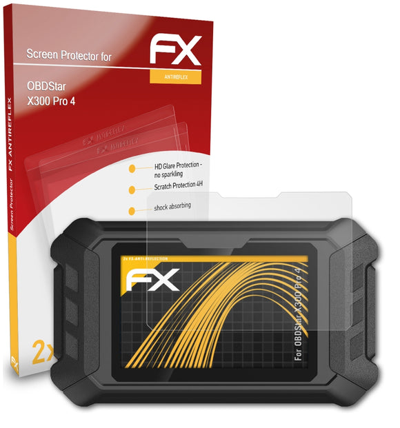 atFoliX FX-Antireflex Displayschutzfolie für OBDStar X300 Pro 4